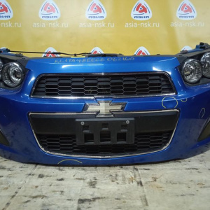 Ноускат Chevrolet Aveo T300 LDE/F16D4 '2011 1.6 AT RHD галоген, балка под радиаторы (дефект окант.тум.) KL1TA48EECB062160