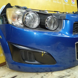 Ноускат Chevrolet Aveo T300 LDE/F16D4 '2011 1.6 AT RHD галоген, балка под радиаторы (дефект окант.тум.) KL1TA48EECB062160