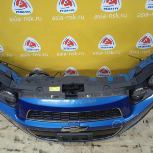 Ноускат Chevrolet Aveo T300 LDE/F16D4 '2011 1.6 AT RHD галоген, балка под радиаторы (дефект окант.тум.) KL1TA48EECB062160
