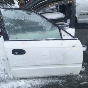 Дверь боковая HONDA Partner EY6 перед, прав Дефект (цена указана за голое железо)