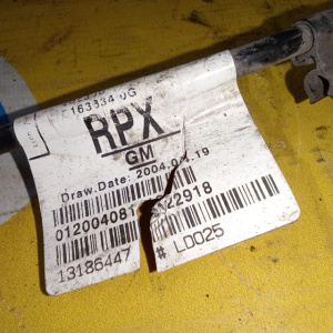 Провод датчика ABS Opel Astra H A04/L35/L70 R Универсал, на заднюю балку RPX, для IDS+ 13186447