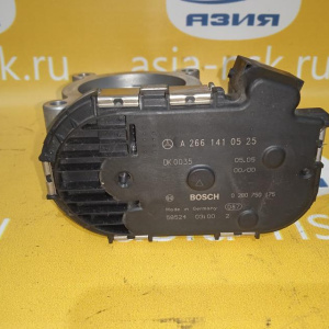 Заслонка дроссельная Mercedes M266E17/M271DE18 A-Class W169/W212 0280750175 A2661410525