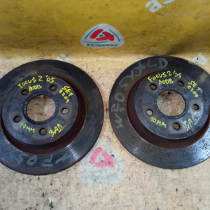 Диск тормозной Ford Focus 2 CAP R 280x11 пара не вентил. 5 шпилек AODA
