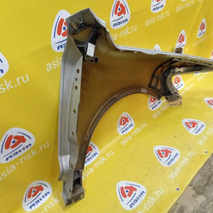 Крыло Volkswagen Touareg 7L6 '2006-2010 перед, лев рест, правый руль с зеркалом 7L6821101P