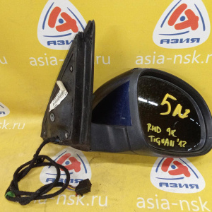 Зеркало Volkswagen Tiguan 5N2 прав RHD LH5X 5N0949102C 9к 5N2857502M '2012
