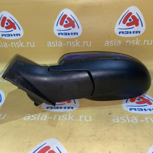 Зеркало Chevrolet Aveo T300 лев 7к синий, правый руль '2011-