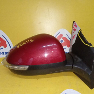 Зеркало Chevrolet Aveo T300 прав 8к повторитель RHD-правый руль (дефект крепления) '2013