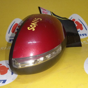 Зеркало Chevrolet Aveo T300 прав 8к повторитель RHD-правый руль (дефект крепления) '2013