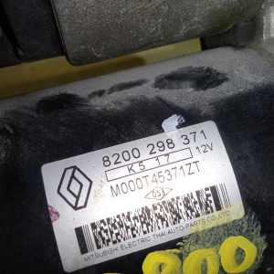 Стартер Renault K4M Clio 3 BR/CR 1.6 VVTi 5MT 8200298371
