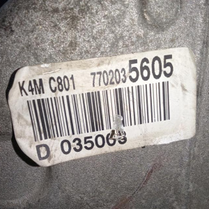 Двигатель Renault Clio 3 K4M801/K4MC801-D035003 1.6L VVTi 4AT БЕЗ НАВЕСНОГО BR/CR '2009