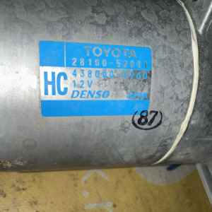 Стартер Toyota/Lexus F33AFTV Land Cruiser/LX500D JTJPAACX609999002 FJA310 28100-52011