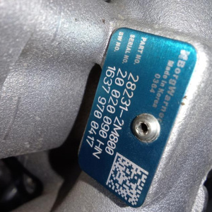 Двигатель Hyundai Sonata G4FP-LK011471 1.6L T-GDI 21HM12MK00 DN8/DW/DV '2020