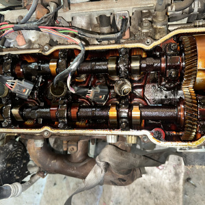 Двигатель Toyota/Lexus 3MZ-FE-0059373 4WD БЕЗ ГУР Harrier#RX330 MCU38