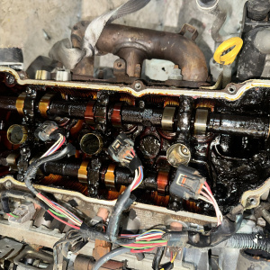 Двигатель Toyota/Lexus 3MZ-FE-0059373 4WD БЕЗ ГУР Harrier#RX330 MCU38