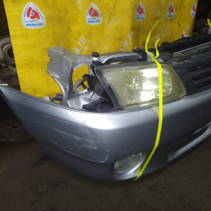 Ноускат Nissan AD Y11 QG '2002- a/t фара 1633 Хром  (без габаритов) + туманки 2178