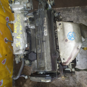 Двигатель Toyota 4S-FE-1242587 2WD ТРАМБЛЕРНЫЙ БЕЗ НАВЕСНОГО Camry/Vista/Corona ST190 SV40