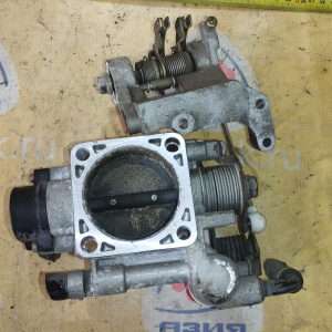 Заслонка дроссельная Nissan KA24 Presage U30/N30 + кулиса 161199E011 + 18919-9E000 + 163709E000