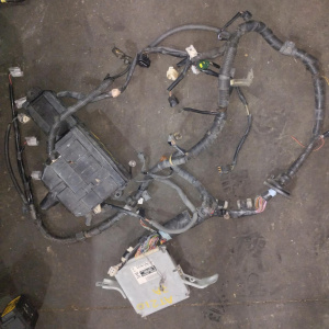 Коса ДВС Toyota 7A-FE Corona Premio AT211 2WD a/t A245E 7 конт. КАТУШКА + компьютер 89661-2D581
