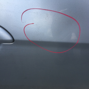 Дверь боковая HONDA Civic ES1/ES2/ES3 перед, прав Дефект (цена за голое железо)