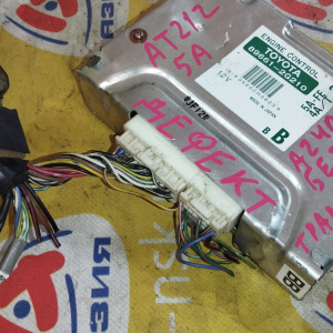 Коса ДВС Toyota 5A-FE Corona Premio/Carina AT212 2WD a/t ( ДЕФЕКТ ) A240L + компьютер 89661-2G210 без привода спид. трамблёр 4+2 конт. 82121-2M161