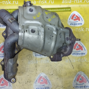 Коллектор выпускной Toyota 3S-FSE Corona Premio ST210 '12.1997-08.1998 без отверстий под датчики с катализатором 25051-74070