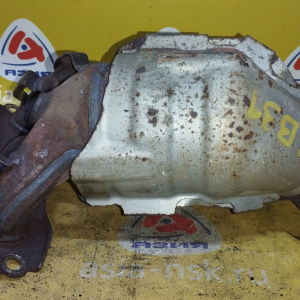 Коллектор выпускной Mitsubishi 6B31 Outlander CW6W с катализатором перед, лев 1555A455
