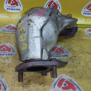 Коллектор выпускной Mitsubishi 6B31 Outlander CW6W с катализатором перед, лев 1555A455