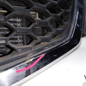 Ноускат Kia Sorento XM G4KE '2009-2012 AT RHD галоген+туманки (треснут бампер)