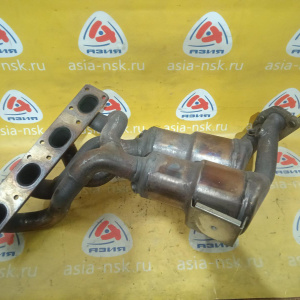 Коллектор выпускной BMW N46B20BD X1 E84 с катализаторами 18407599651