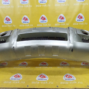 Бампер Hyundai Tucson JM/BH '2004-2009 перед (треснут сверху справа) не под уширители 865112E000
