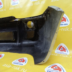 Бампер Hyundai Tucson JM/BH '2004-2009 перед (треснут сверху справа) не под уширители 865112E000