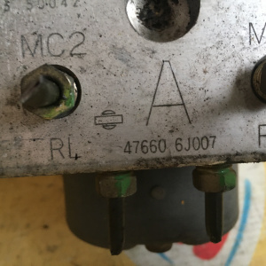 Блок ABS NISSAN U14 47660-6J007