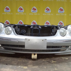 Ноускат Mercedes E-Class W211 '2002-2006 M112/M272 до рест серебро AVG AT RHD HID-ксенон (дефект бампера)