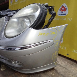 Ноускат Mercedes E-Class W211 '2002-2006 M112/M272 до рест серебро AVG AT RHD HID-ксенон (дефект бампера)