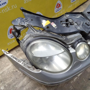 Ноускат Mercedes E-Class W211 '2002-2006 M112/M272 до рест серебро AVG AT RHD HID-ксенон (дефект бампера)