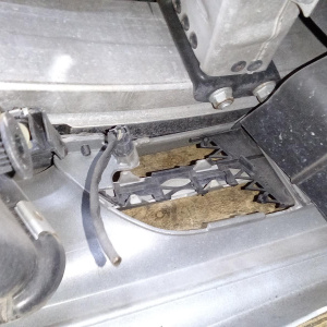 Ноускат Mercedes E-Class W211 '2002-2006 M112/M272 до рест серебро AVG AT RHD HID-ксенон (бампер ремонт)