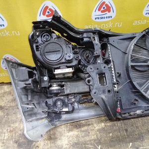 Ноускат Mercedes E-Class W211 '2002-2006 M112/M272 до рест серебро AVG AT RHD HID-ксенон (бампер ремонт)