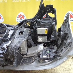 Ноускат Mercedes E-Class W211 '2002-2006 M112/M272 до рест серебро AVG AT RHD HID-ксенон (бампер ремонт)