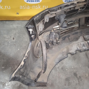 Бампер Audi A4 B7/8EC/8ED '2004-2008 перед S Line, омыватели, туманки