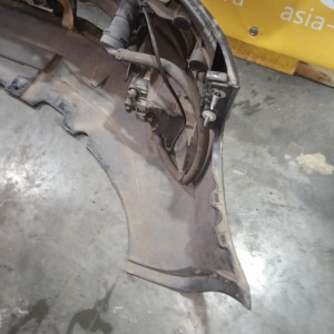 Бампер Audi A4 B7/8EC/8ED '2004-2008 перед S Line, омыватели, туманки