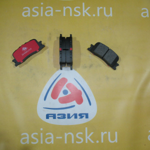 Колодки тормозные Toyota ZM-04466-21010/04466-21010 R Camry/Kluger V ACV30/ACU2#/MCU2#