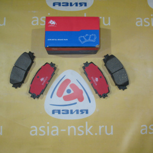 Колодки тормозные Toyota ZM-04465-52180 F Vitz/Belta/Corolla/Premio #CP9#/NZE141/NZT260 '2005-
