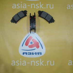 Колодки тормозные Lexus ZM-04466-48140 C R RX270/RX350/RX450h AGL10/GGL1# '2009-