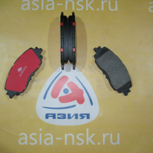 Колодки тормозные Toyota ZM-04465-06150 C F Camry/RAV4 #SV70/#A50 '2017-/'2018-