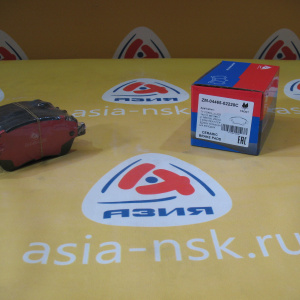 Колодки тормозные Toyota ZM-04465-02200 C F Corolla/Auris ZE15# '-2012/'-2012 Левый руль.