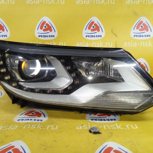 Фара Volkswagen Tiguan 5N2 '2012 прав Япония в сборе (дефект крепления) 5N2941752