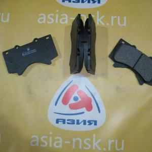 Колодки тормозные Toyota/Lexus D2278MH F Tundra/Sequoia/Land Cruiser#LX570 UZJ200 '2007-