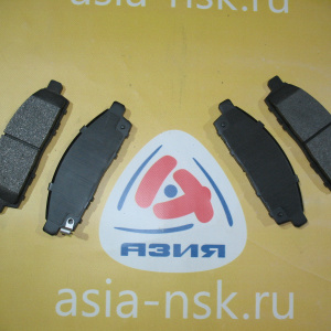 Колодки тормозные Mitsubishi/Nissan D6128MH F L200/Pajero/Challenger#NV200 '2006-/'-2009/'2008-/'2010-