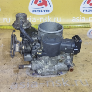 Заслонка дроссельная Nissan QG15/QG18 AD B15/Y11 с вакуумником ДЕФЕКТ ДАТЧИКА ПОЛОЖЕНИЯ ( корпус датчика AEB206-01 / AEB208-01 )
