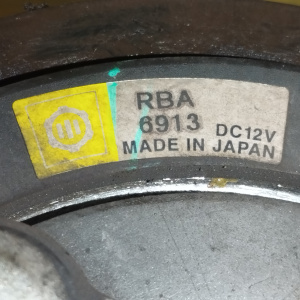 Компрессор кондиционера Honda K20A/K24A Accord CM2/CL7/CL9 диаметр шкива 123-124 мм. RHD JAPAN 38810-RBA-006